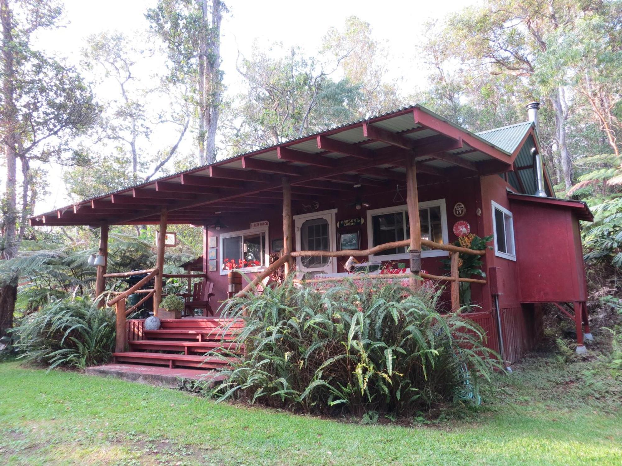Carson'S Kaloko Mountain Cabin Kailua-Kona Exterior foto